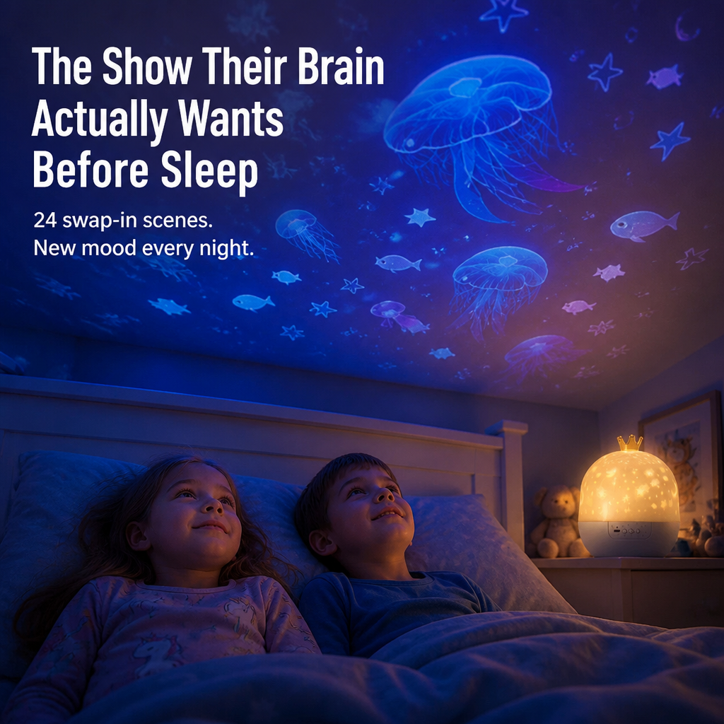 24 Scenic Sky and Ocean Projections to Ease Bedtime Struggles