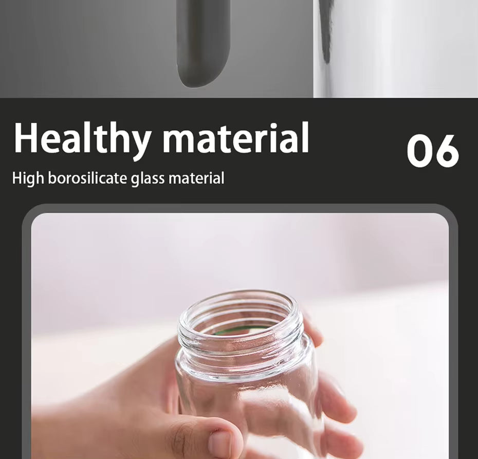 250ml Cooking Dispenser and Air Fryer Glass Olive Oil Sprayer