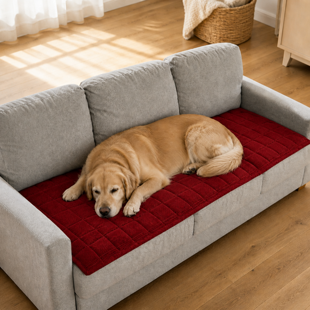 FurHaven™ Shield — Keep Your Sofa Pristine and Your Pup Blissfully Cozy