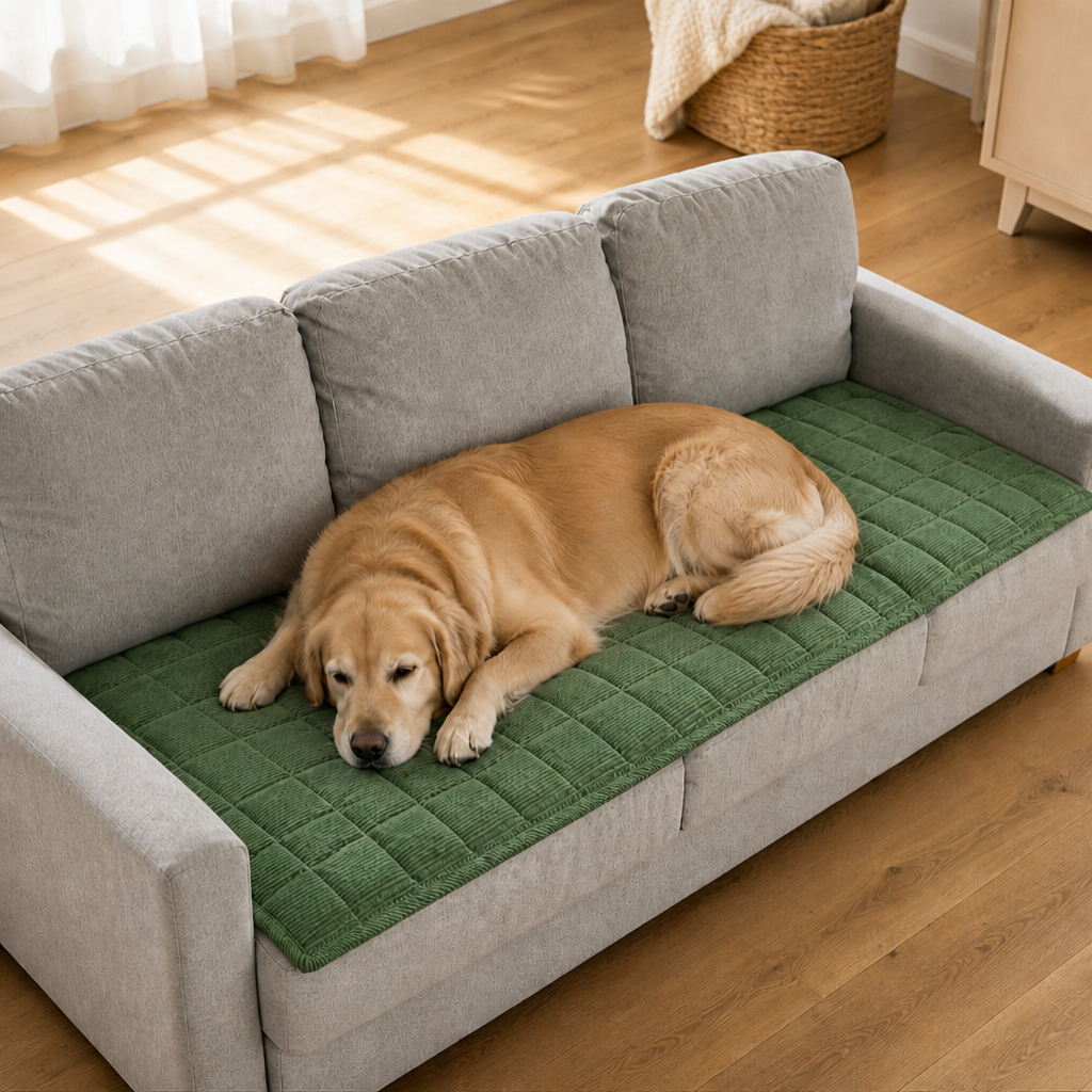 FurHaven™ Shield — Keep Your Sofa Pristine and Your Pup Blissfully Cozy