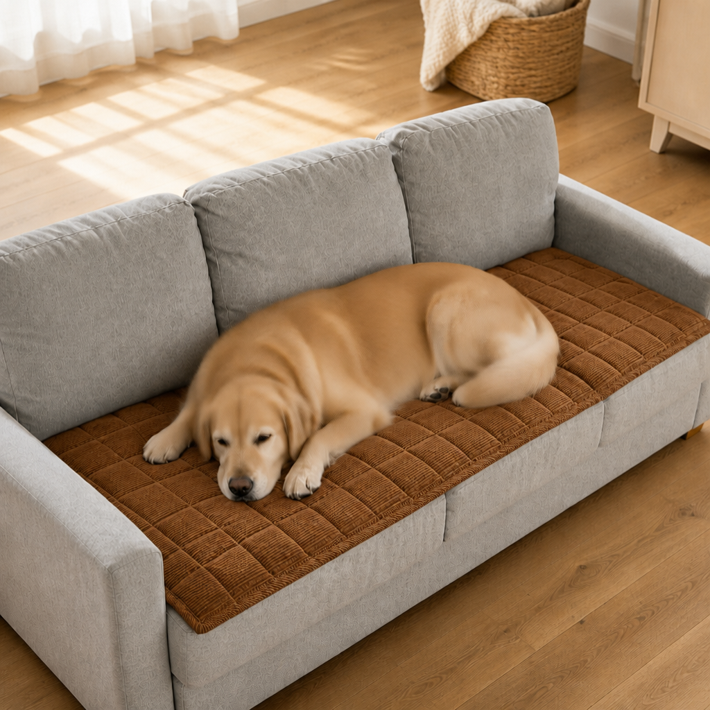 FurHaven™ Shield — Keep Your Sofa Pristine and Your Pup Blissfully Cozy