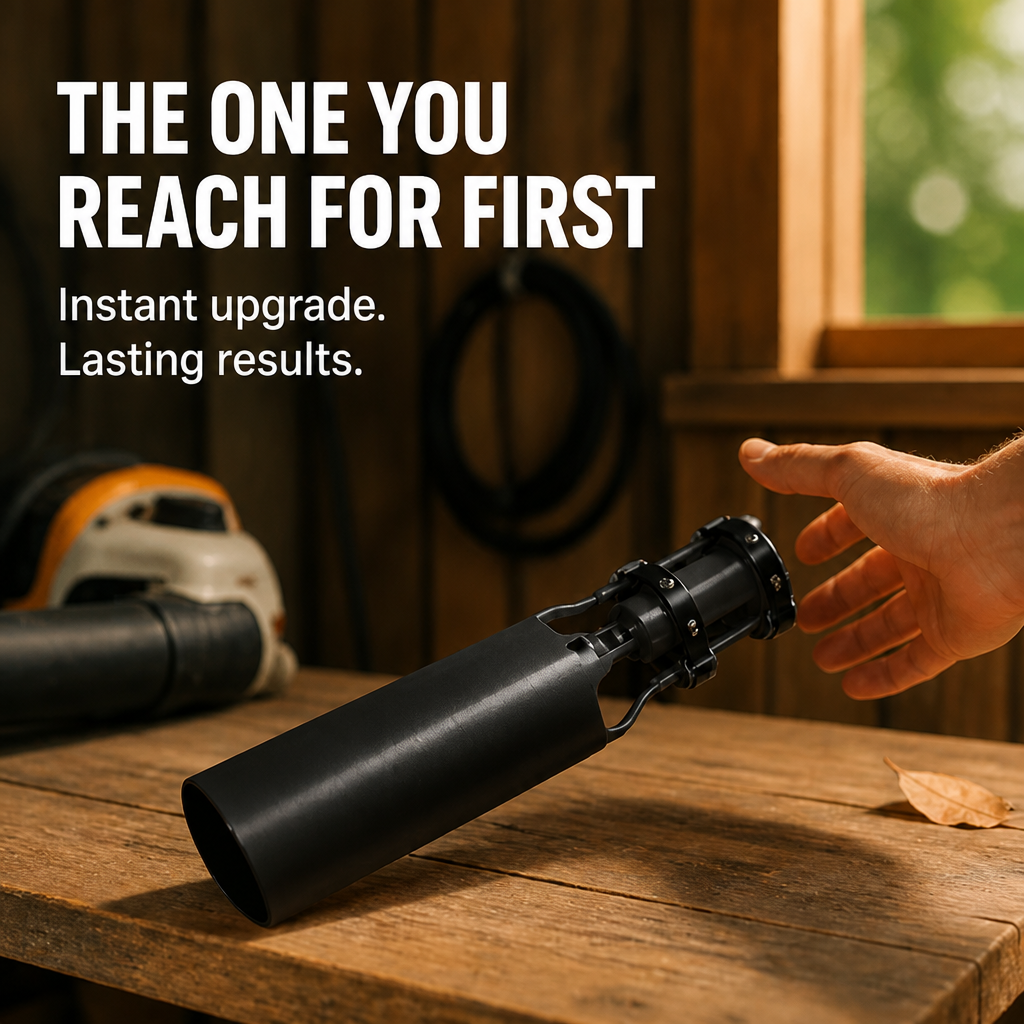 TurboBreeze™ — Turn Your Leaf Blower Into a Powerhouse That Wipes Out Yard Work Instantly