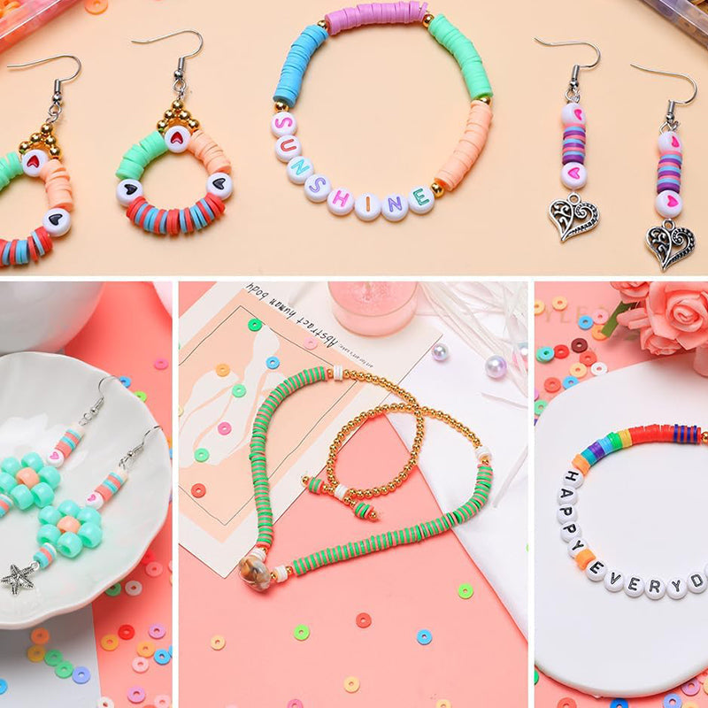 Bead and Charm Craft Set with 5520 Beads and 550 Charms