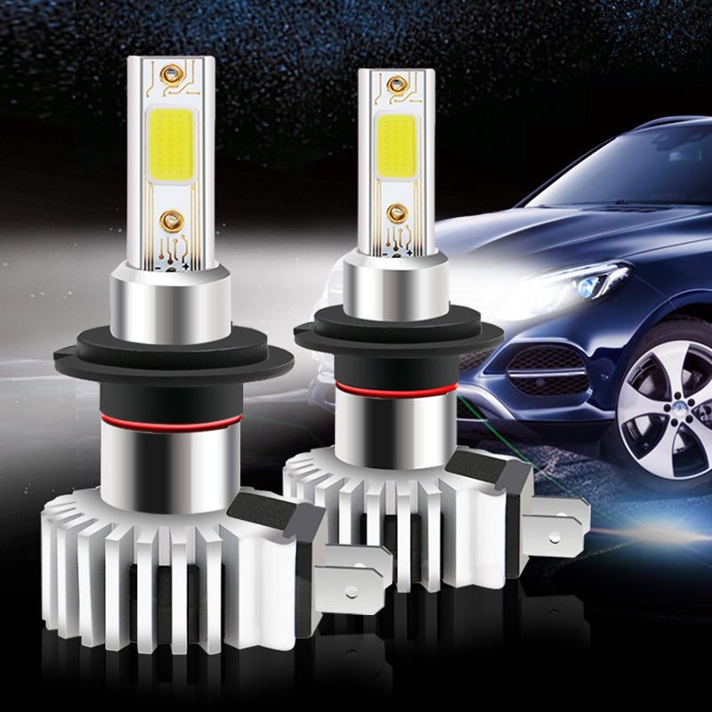 Car Headlight Bulbs - H7, H4, H1, H11 with COB LED Technology