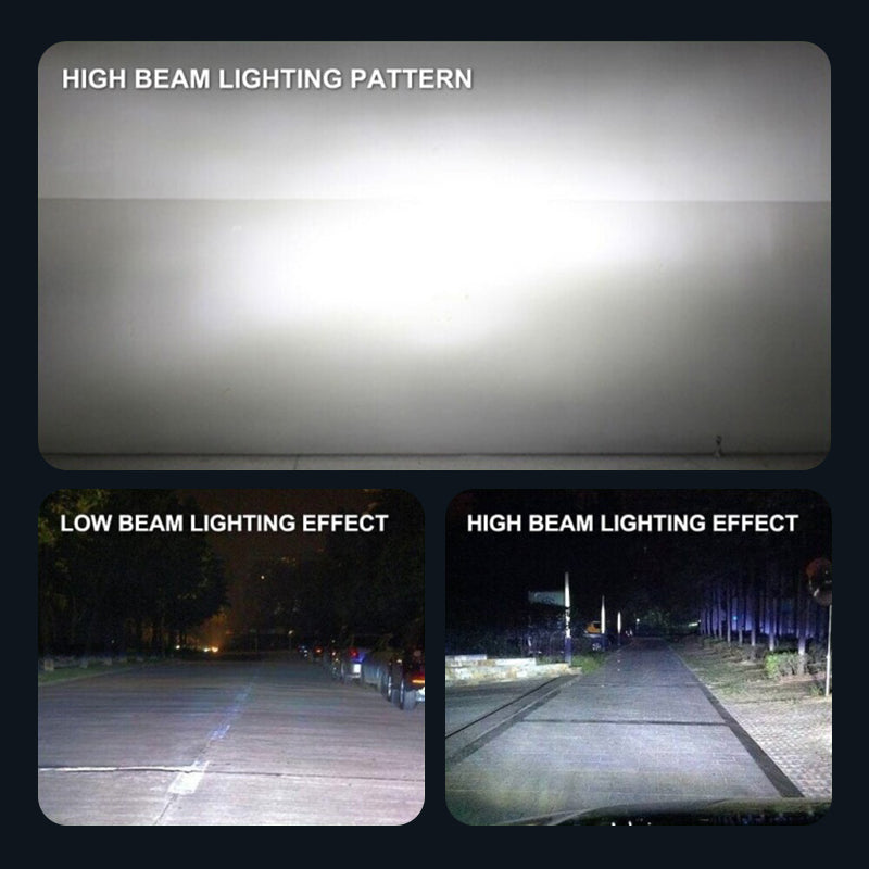 Car Headlight Bulbs - H7, H4, H1, H11 with COB LED Technology