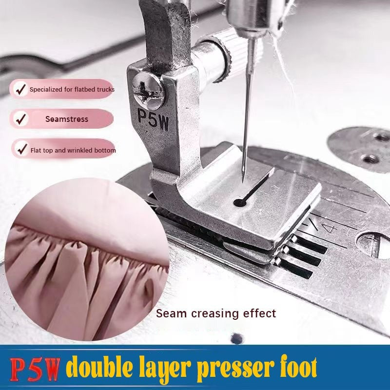 Industrial Sewing Machine Steel Piping Foot Attachment