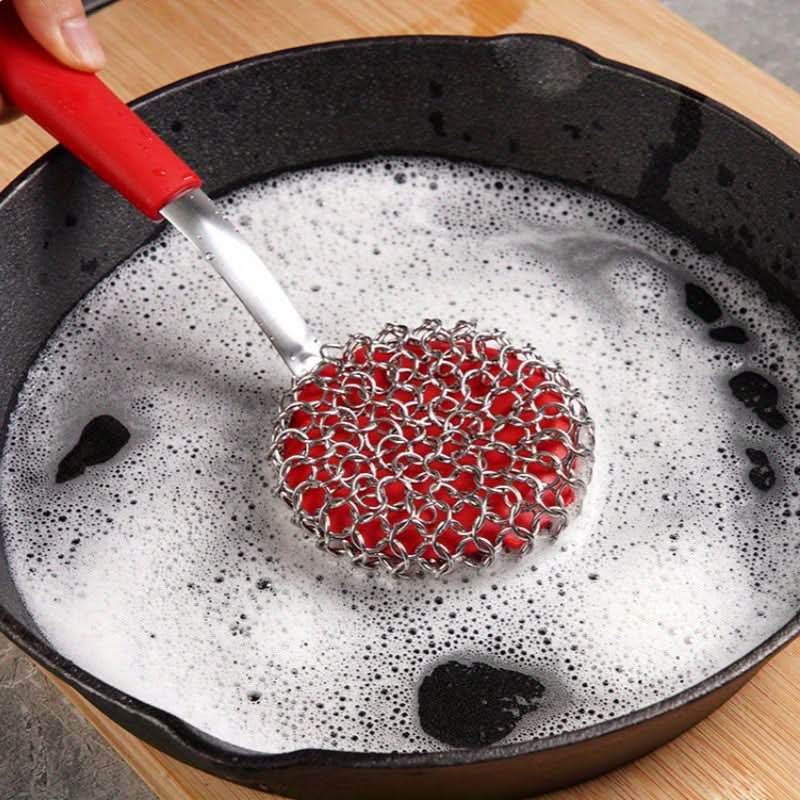 Stainless Steel Grill Cleaner with Bristle-Free Design
