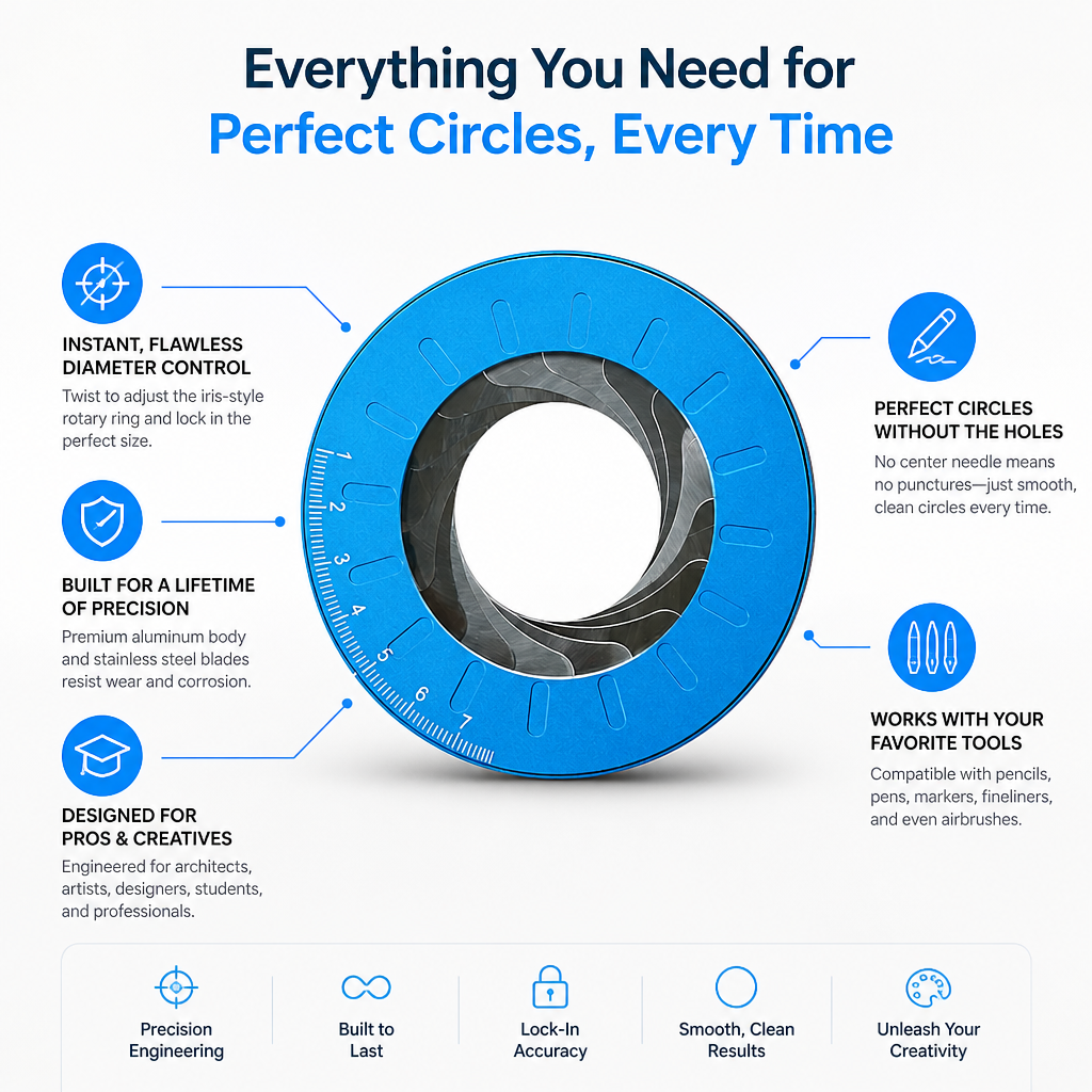 HaloRim™ — Create Flawless Circles That Protect Your Masterpiece Every Time