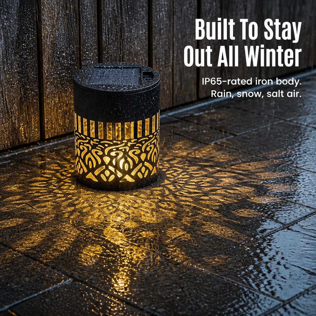 LumiMyst™ — Project Hand-Cut Mandala Light onto Your Patio Walls Every Night