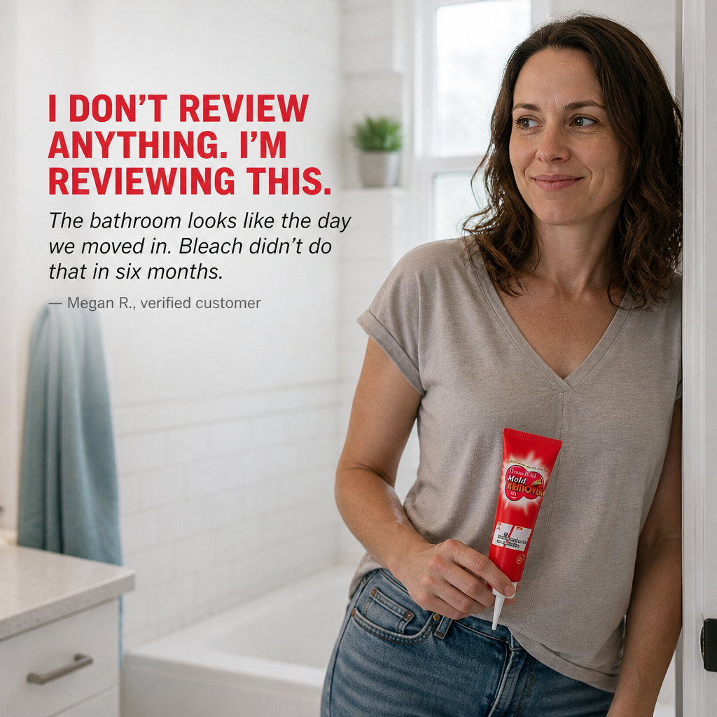 MorphoGuard™ — Remove Black Mold From Grout Without Bleach or Scrubbing