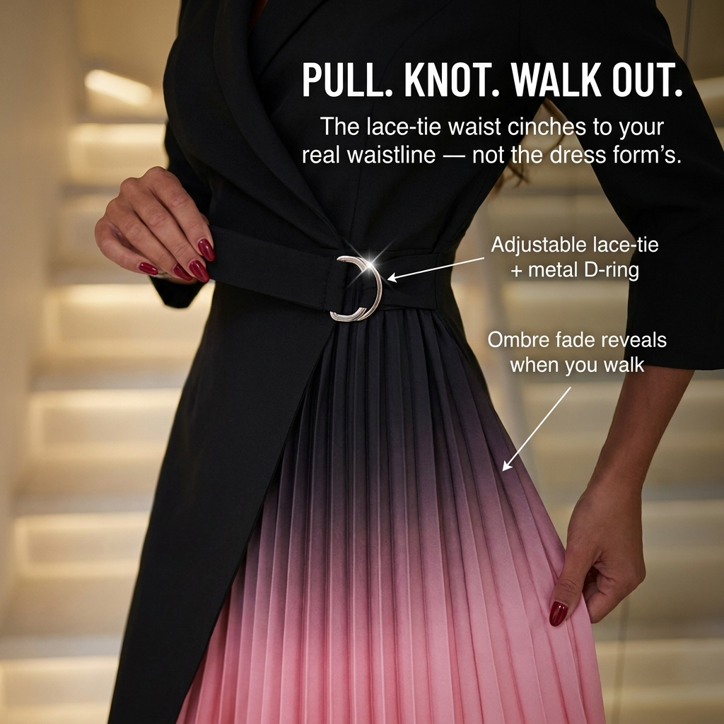 RadianceWave™ — One Dress Worn From Boardroom Meeting to Rooftop Dinner