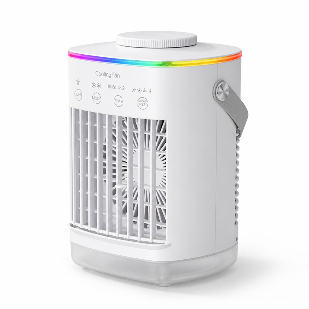 Ultrasonic Mist & USB-Powered Personal Air Cooler