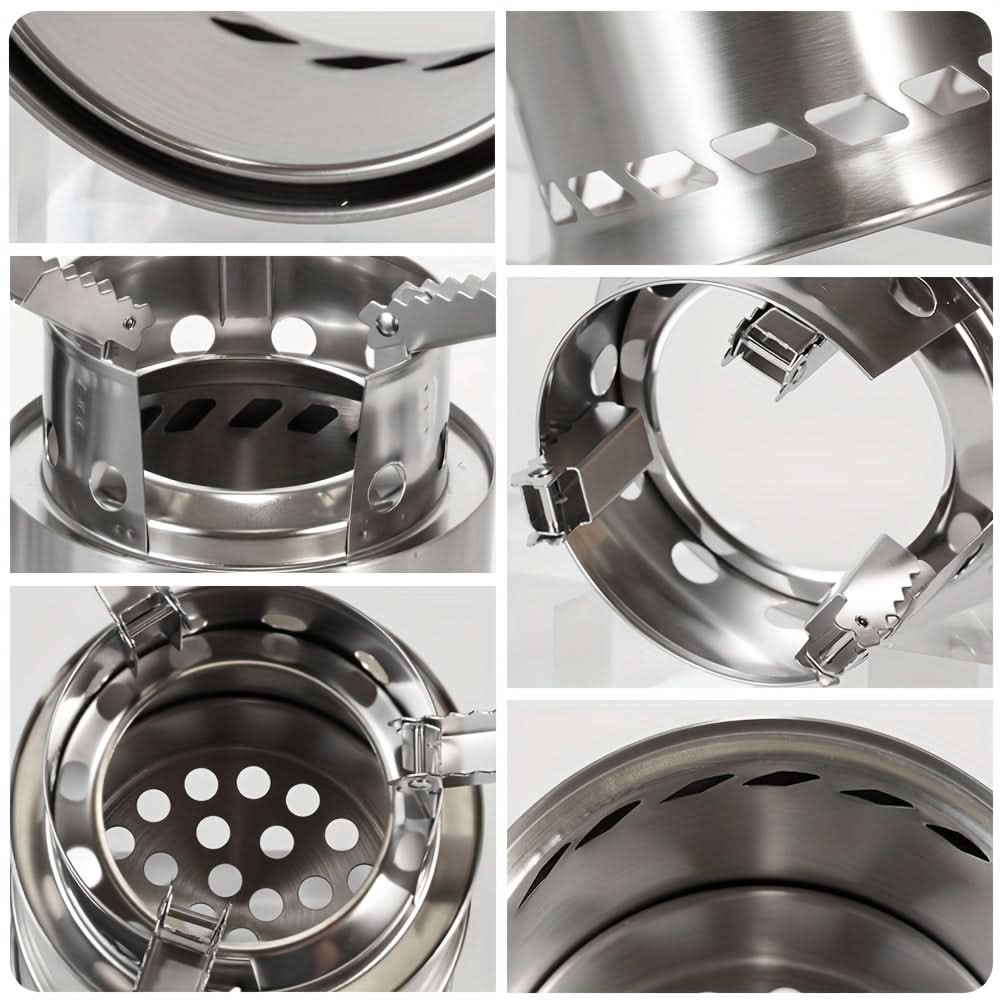 Compact Camping Stove for Wood Burning – Portable Design