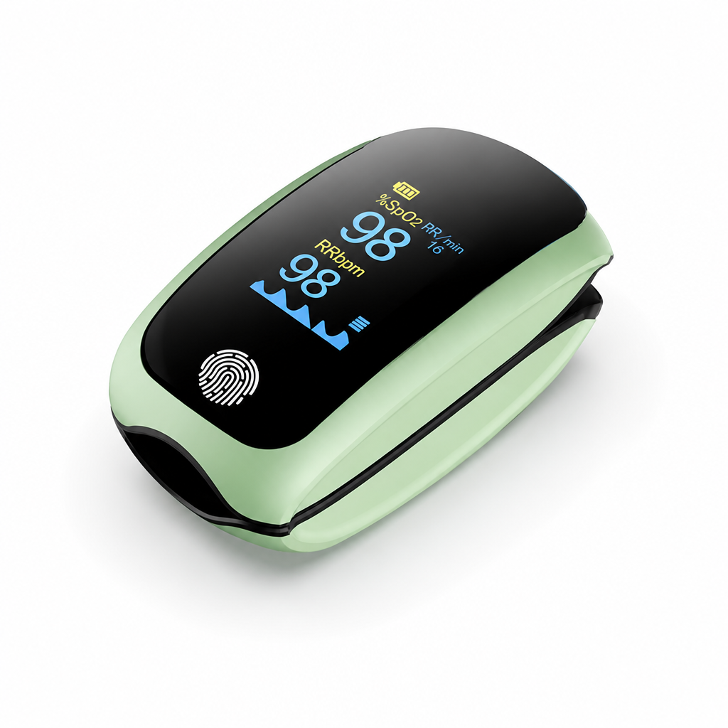Rechargeable USB-C LED Fingertip Pulse Oximeter