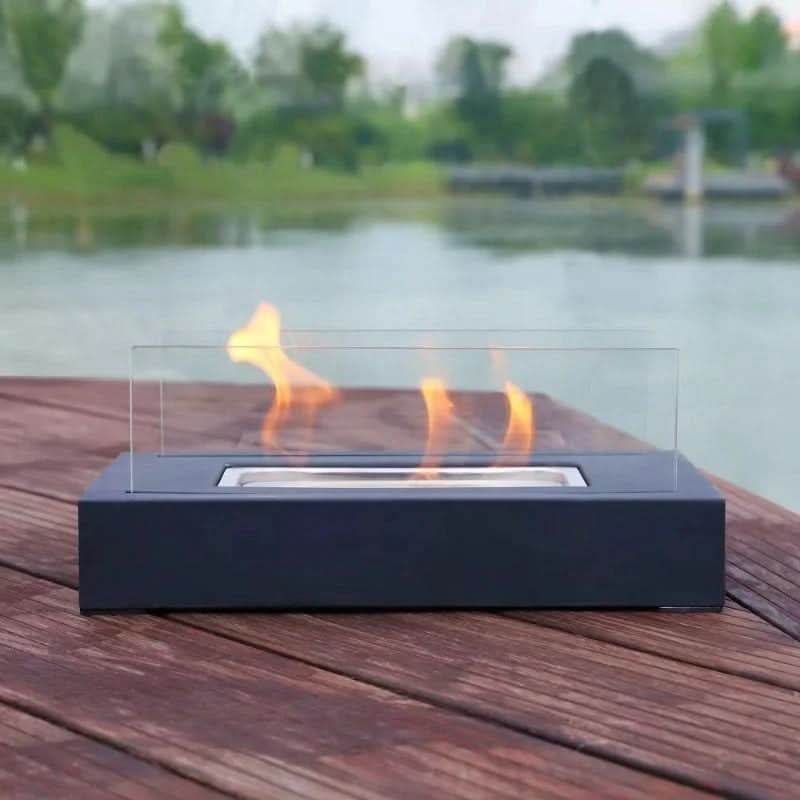 Indoor and Outdoor Smokeless Fireplace – Tabletop Bioethanol Fire Pit