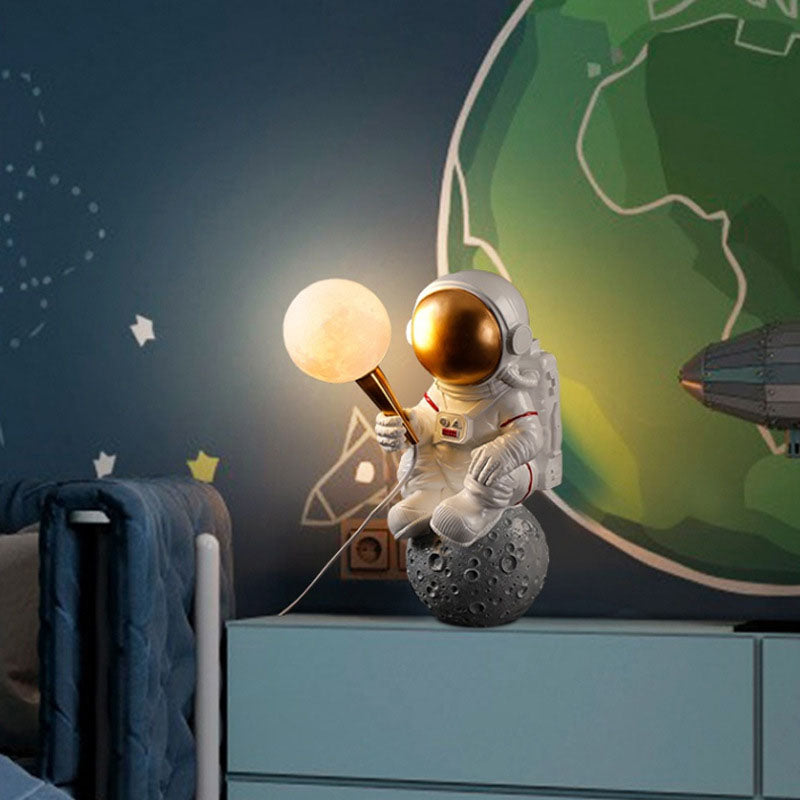 LED Astronaut Wall Light for Kids' Bedroom Decor
