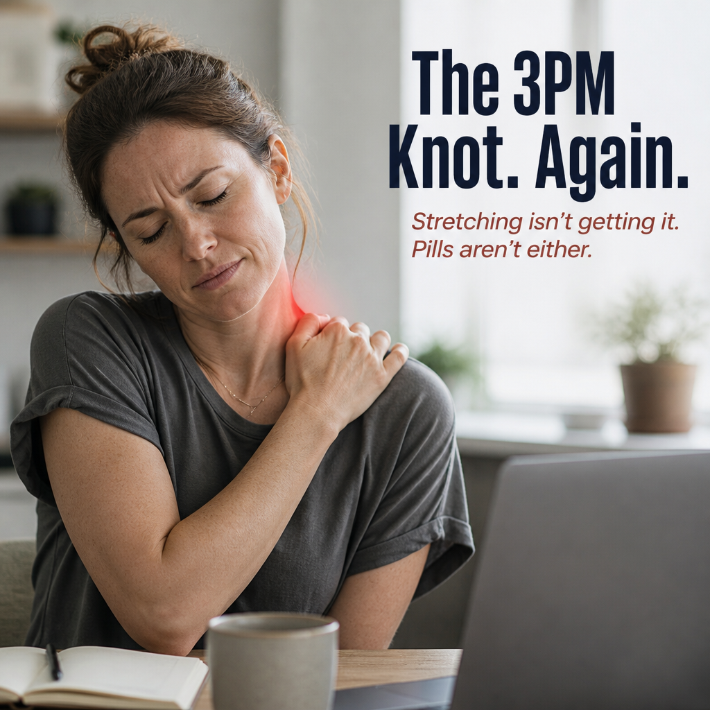 KinevaEase™ — Melt Away Muscle Knots and Enjoy All-Day Shoulder Freedom