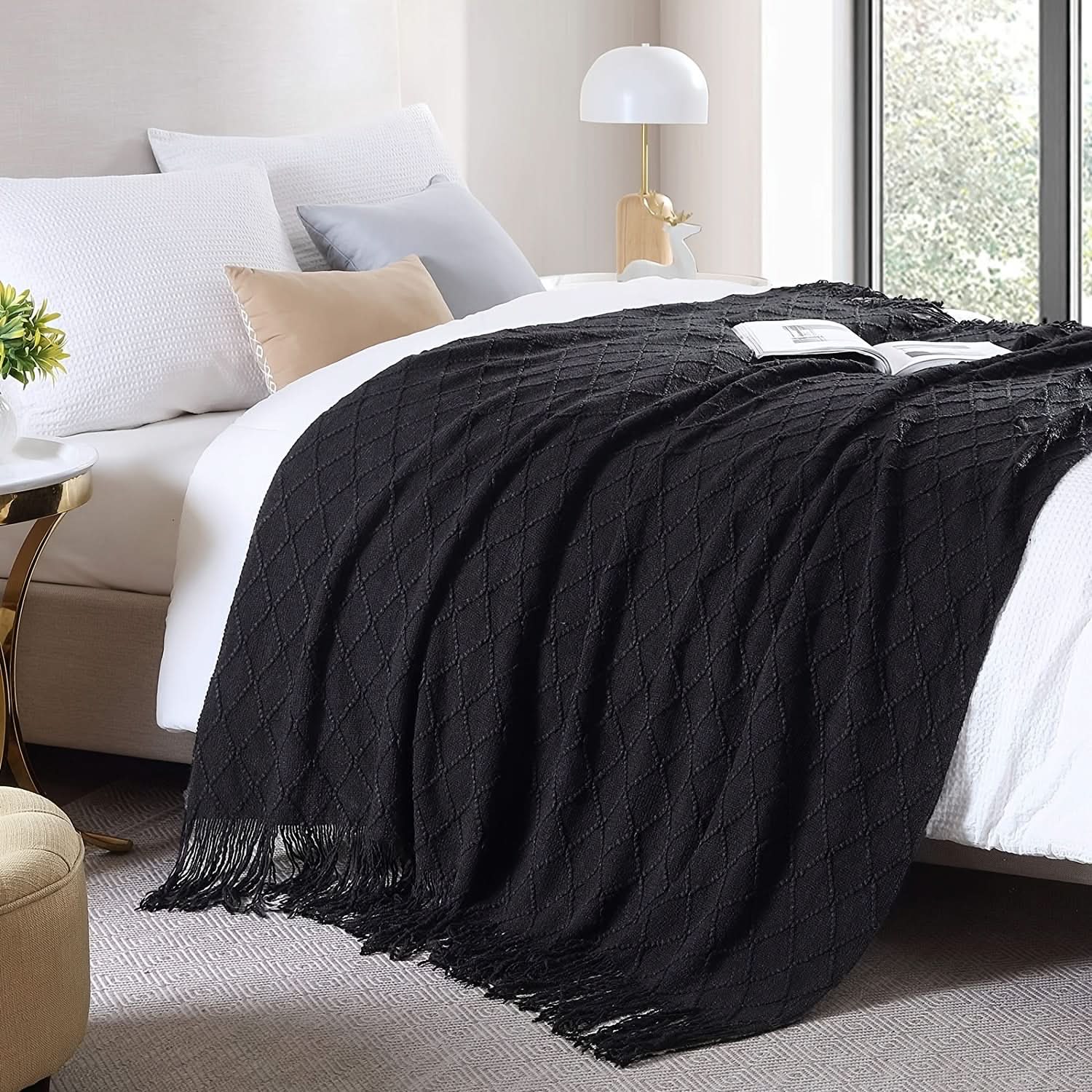 Bohemian Style Decorative Throw Blanket