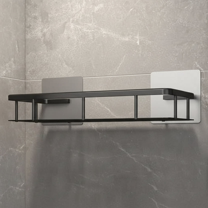 Elegant Adhesive Shelf for Effortless Bathroom Organization