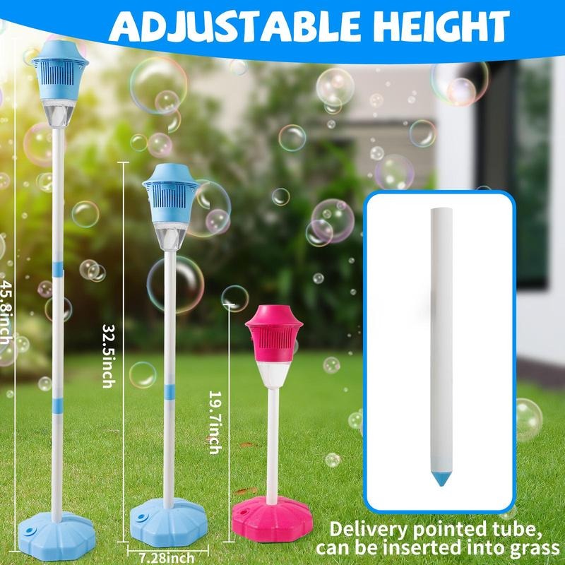 Adjustable Stand Automatic Bubble Machine – 20,000 Bubbles/Minute