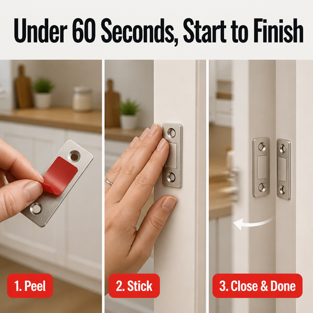 SecureSeal™ — Prevent Drawers from Slamming Open in Under 60 Seconds
