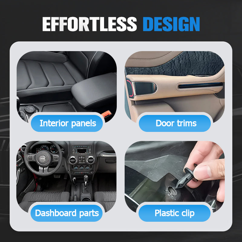 Scratch-Free Removal Clip Pliers for Vehicle Interiors