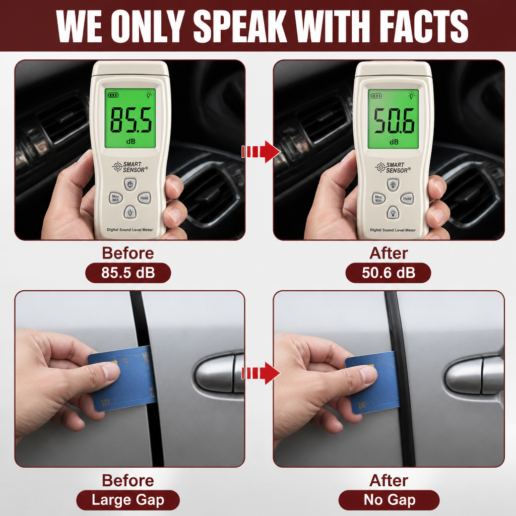 HushSeal™ — Cut Your Cabin Noise From 85 dB to 50 dB in Minutes