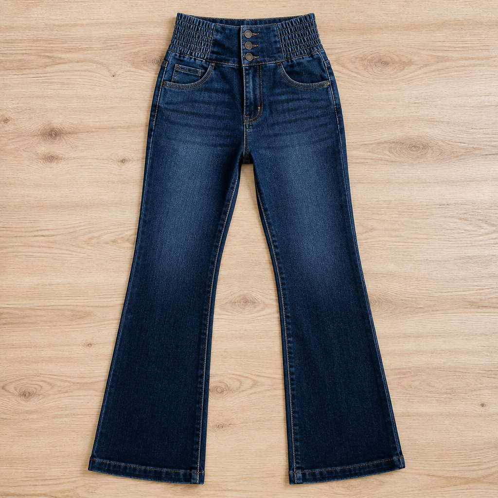 BellaCurve™ Stretch Flare Jeans — Unleash Confidence with Every Curve-Hugging Step