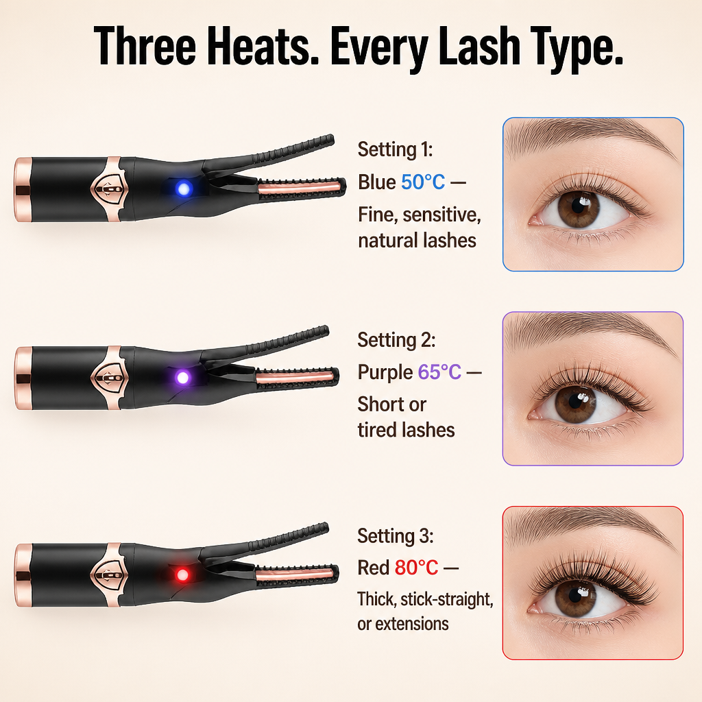 VeluxeCurl™ — Elevate Stick-Straight Lashes With a Full-Day Salon Curl