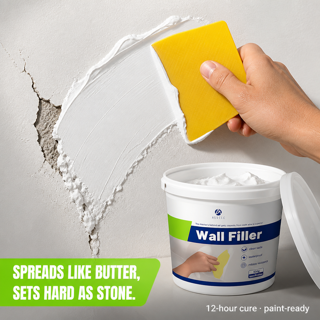 SmoothSavvy™ — Fix Cracks, Holes & Water Stains All in One Afternoon