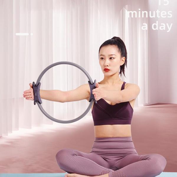 Padded Handle Pilates Circle – Strength and Posture Training Tool