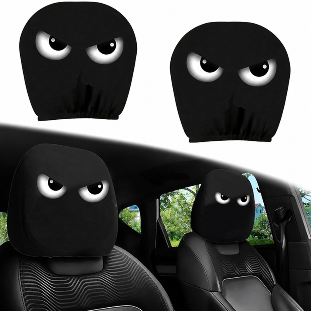 LumaPop™ Cartoon Headrest Covers — Turn Every Drive Into a Joyful, Smile-Packed Adventure