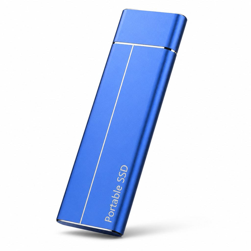 Ultra-Fast USB-C Aluminum Portable SSD