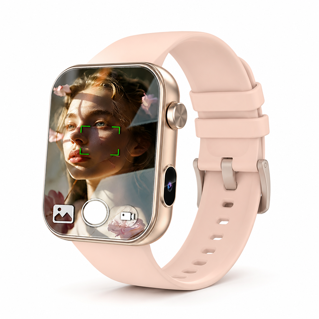 Built-In Camera & Wireless Calling Smartwatch