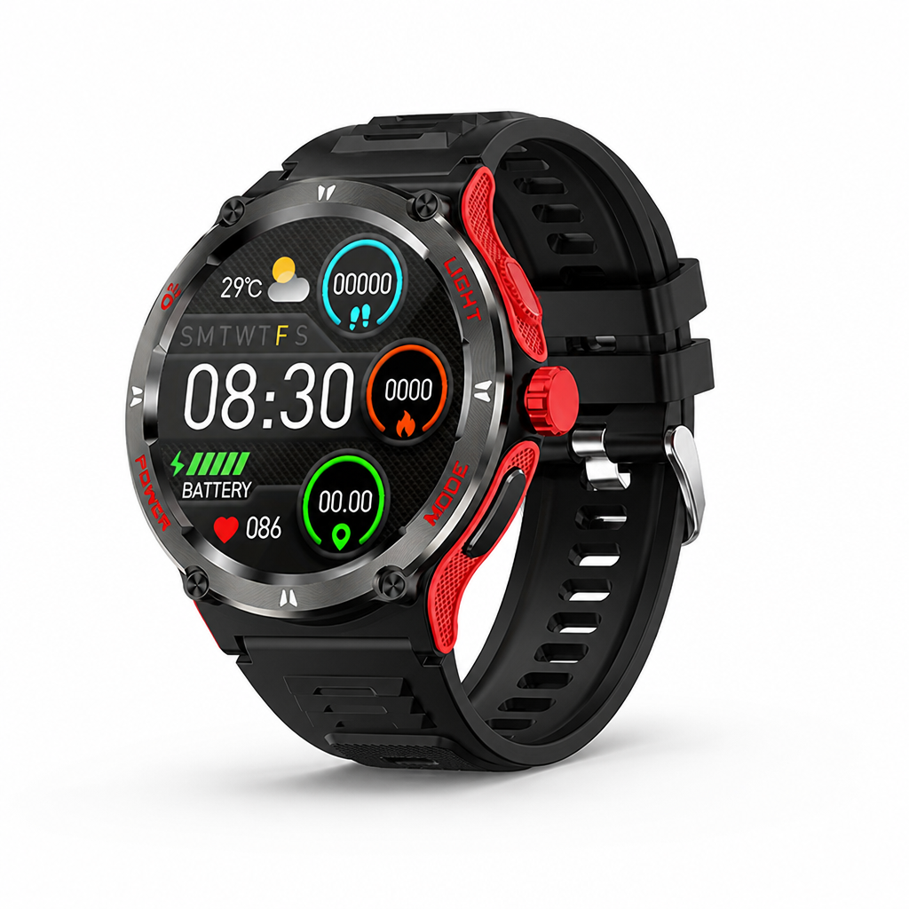 Full Touchscreen & Call-Enabled Waterproof Smartwatch