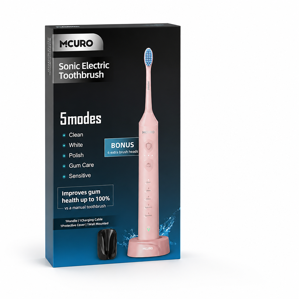 40000 VPM Sonic Electric Toothbrush (5 Modes)