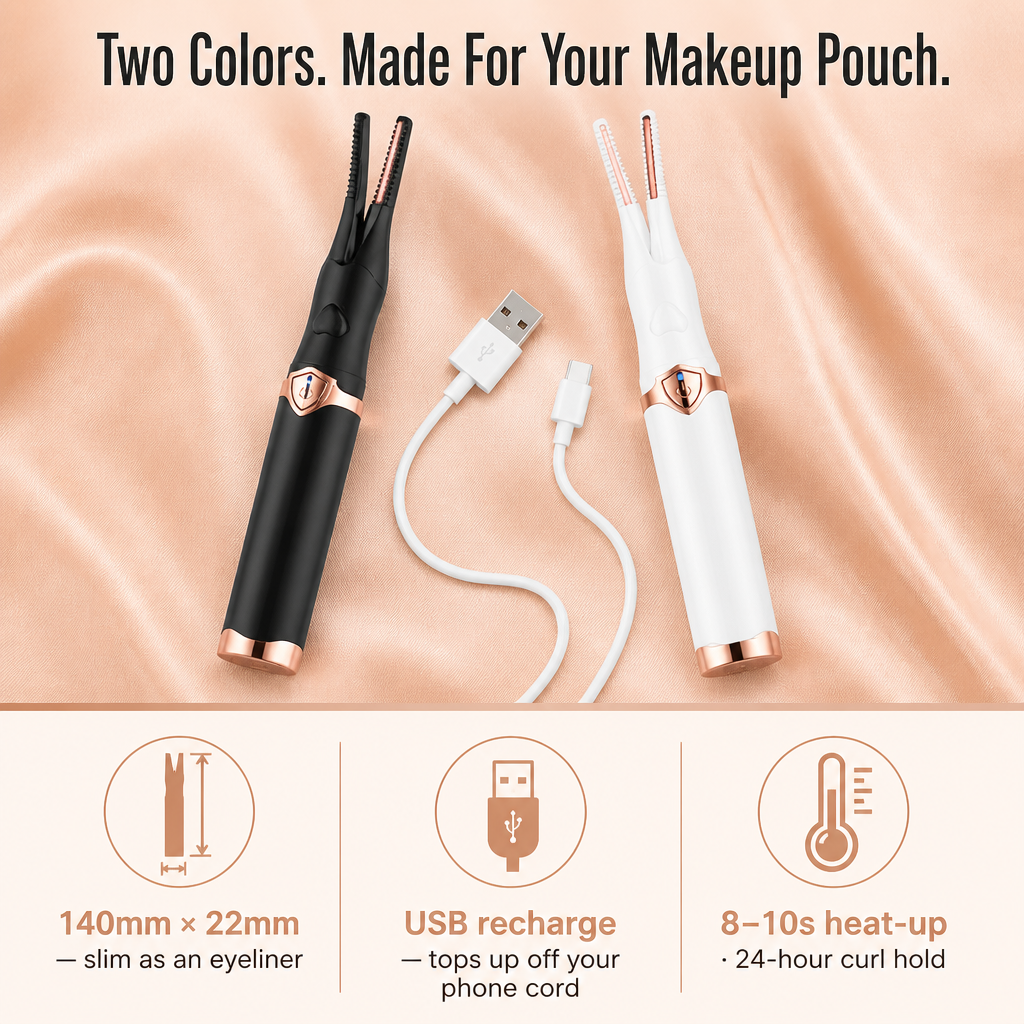 VeluxeCurl™ — Elevate Stick-Straight Lashes With a Full-Day Salon Curl