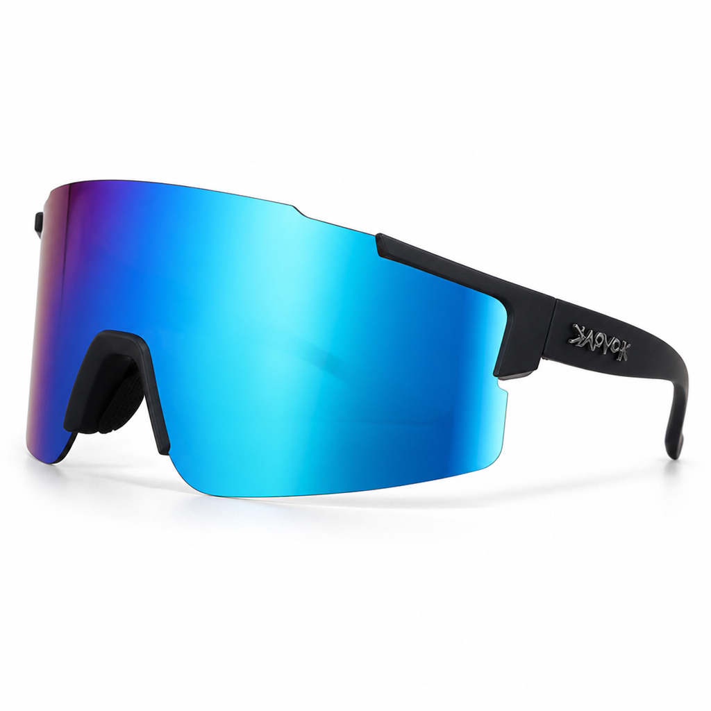 UV-Protective Aerodynamic Cycling Sunglasses (Adjustable Fit)