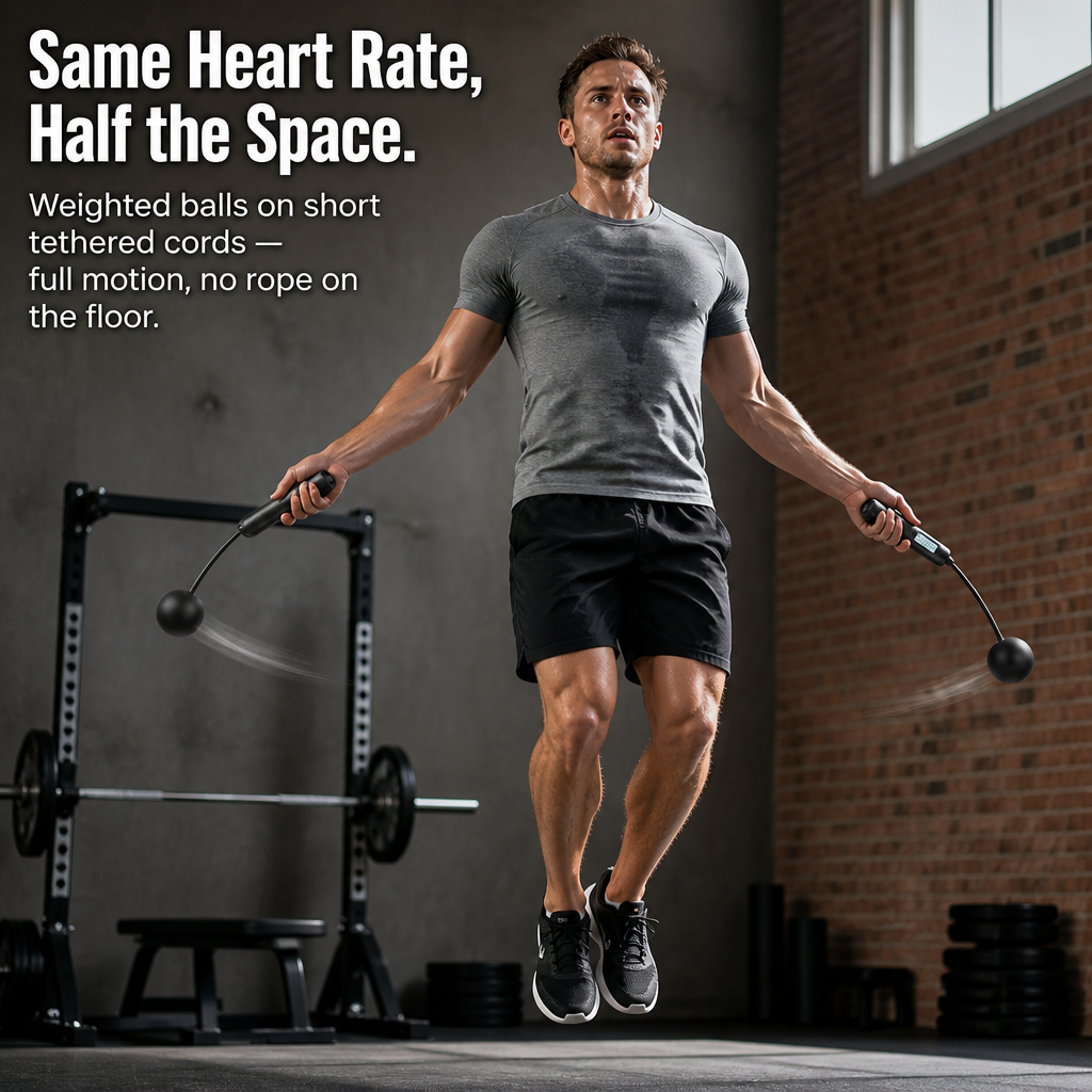 PulseRope™ — Experience Genuine Jump-Rope Cardio Without Shredding Your Shins