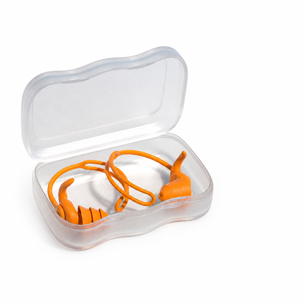 Waterproof Noise-Reducing Silicone Swimming Ear Plugs