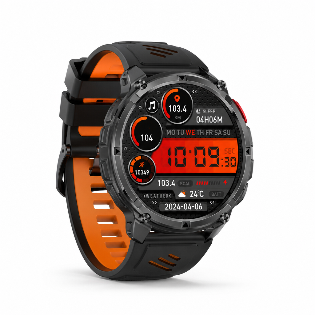 1.7-Inch HD Display Men's Smartwatch (90-Day Standby)