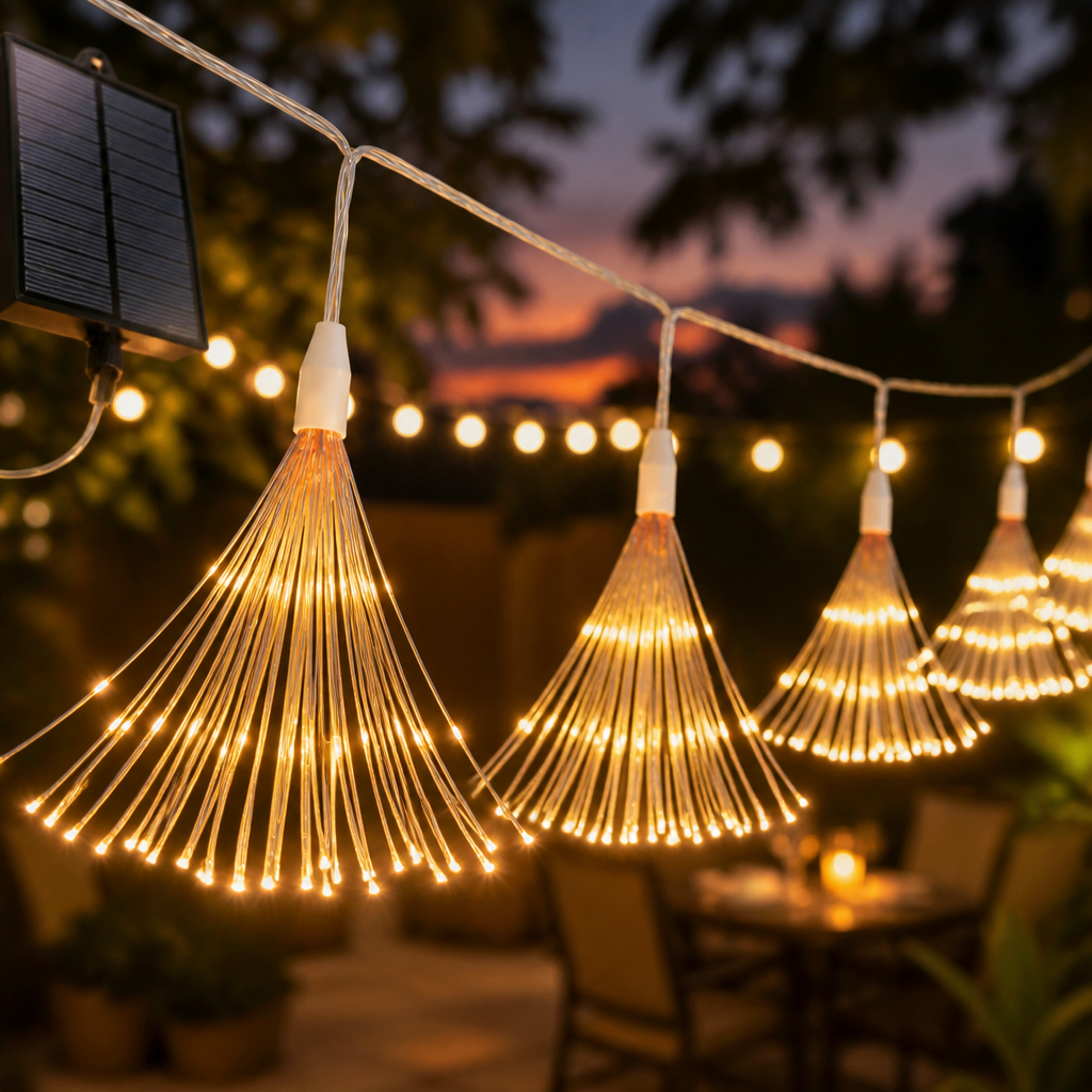 LumiFlicker™ Solar Fireworks Lights — Turn Your Nights Into Effortless, All-Weather Magic That Dazzles Every Eye