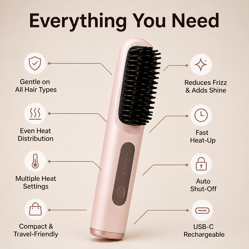 LumiLuxe™ — Effortless Salon-Perfect Hair That Protects and Shines Every Time