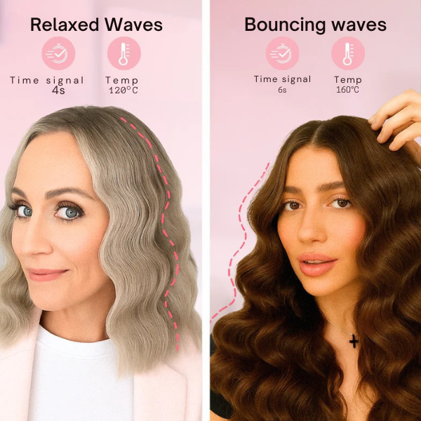CurlAura™ — Effortless, Head-Turning Waves That Last All Day