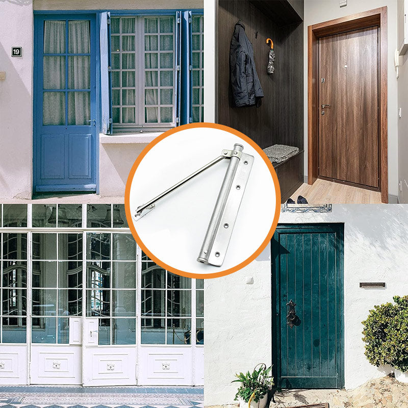 Door Damper in Stainless Steel – Soft-Close Mechanism to Prevent Slamming
