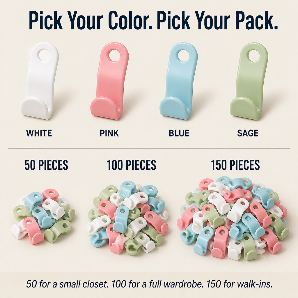 ClariHanger™ — Expand Your Closet Space Threefold Instantly Without Discarding Any Clothes