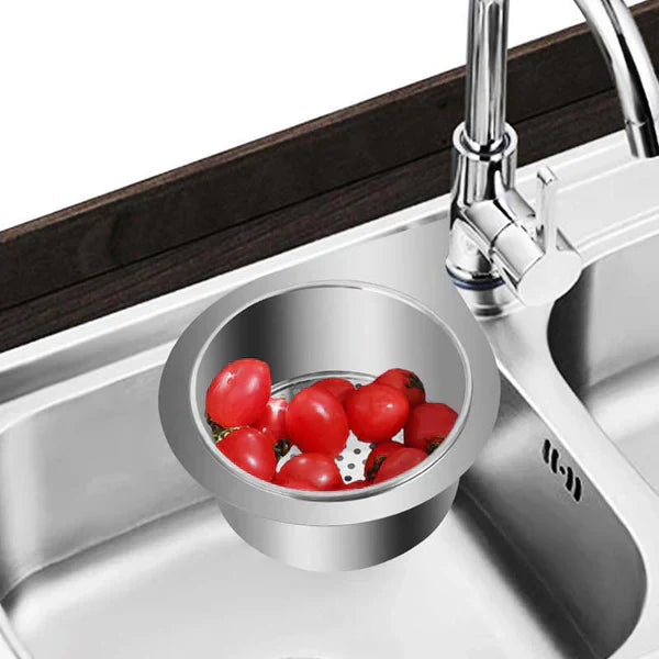 Stainless Steel Sink Basket Strainer | Drain Filter in Swan Shape | SinkStrainer