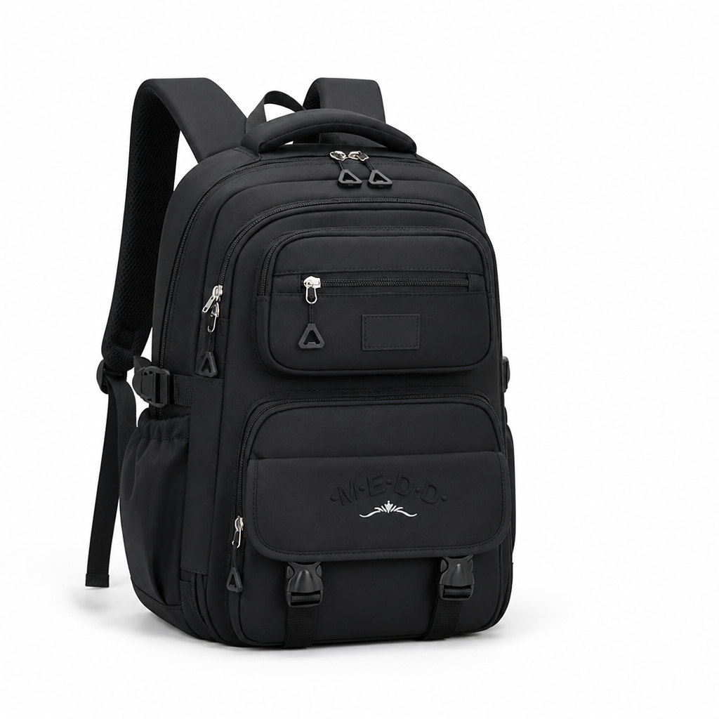 Large Capacity Laptop Backpack (Trolley Sleeve)