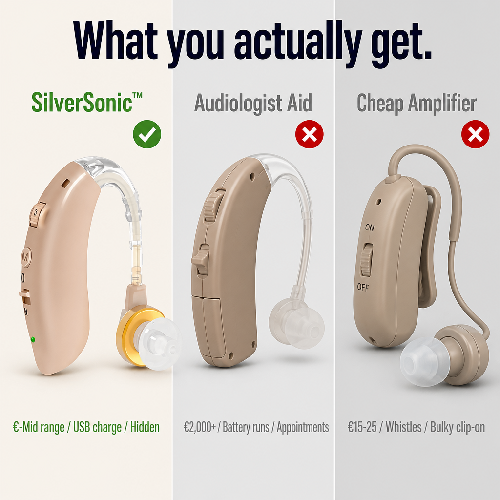 SilverSonic™ — Hear Every Word at the Dinner Table Without Raising the TV Volume