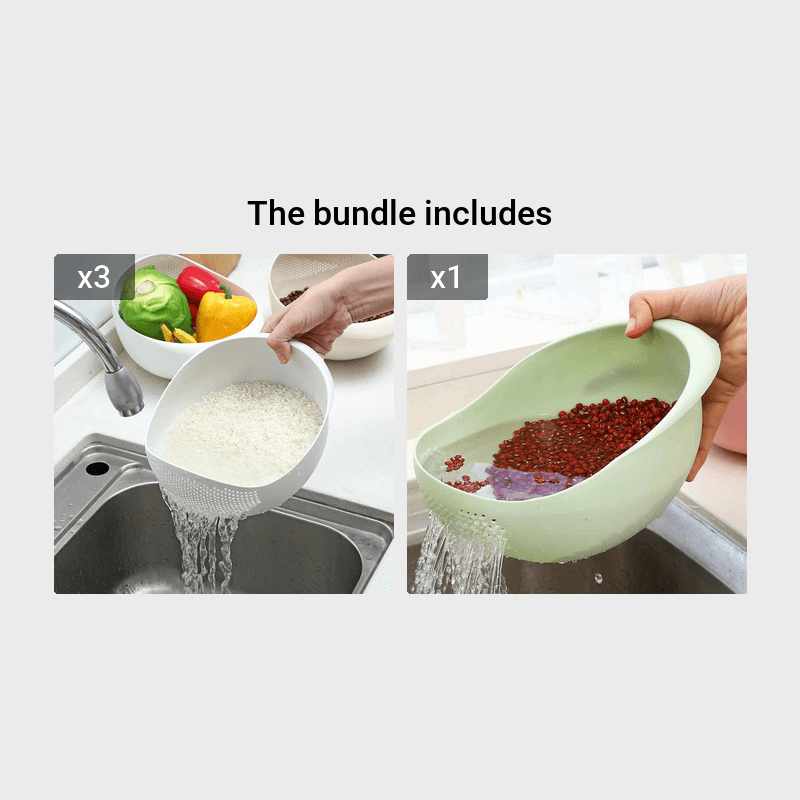 Multifunctional Strainer Basket for Kitchen Washing